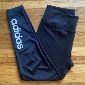 Adidas Aeroready black leggings, size large
